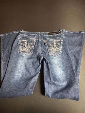 Miss Chic US Size 9 Embellished Bootcut Jeans MC1700C